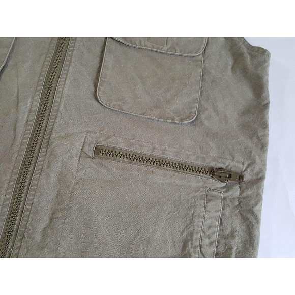 VIntage 70s/80s Banana Republic Hunting Vest Full - Picture 7 of 8